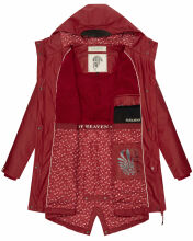 Navahoo Flower of Ocean Damen Jacke B925 Blood Red Größe XS - Gr. 34