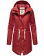 Navahoo Flower of Ocean Damen Jacke B925 Blood Red Größe XS - Gr. 34