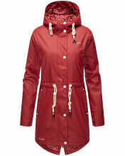 Navahoo Flower of Ocean Damen Jacke B925 Blood Red Größe M - Gr. 38