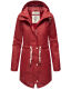Navahoo Flower of Ocean Damen Jacke B925 Blood Red Größe M - Gr. 38