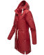 Navahoo Flower of Ocean Damen Jacke B925 Blood Red Größe M - Gr. 38