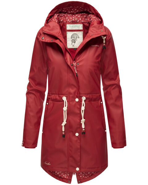 Navahoo Flower of Ocean Damen Jacke B925 Blood Red Größe XL - Gr. 42