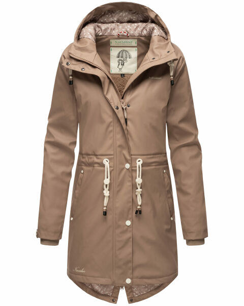 Navahoo Flower of Ocean Damen Jacke B925 Taupe Größe S - Gr. 36