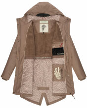 Navahoo Flower of Ocean Damen Jacke B925 Taupe Größe S - Gr. 36