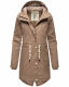 Navahoo Flower of Ocean Damen Jacke B925 Taupe Größe XL - Gr. 42
