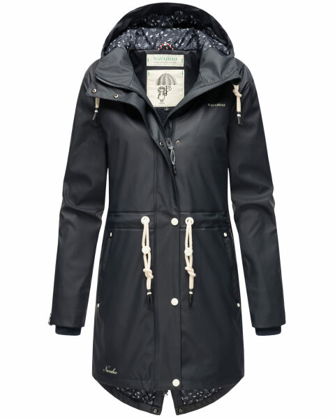 Navahoo Flower of Ocean Damen Jacke B925 Navy Größe M - Gr. 38