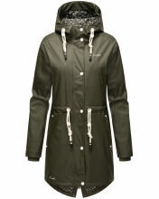 Navahoo Flower of Ocean Damen Jacke B925 Dark Olive Größe S - Gr. 36