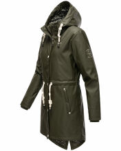 Navahoo Flower of Ocean Damen Jacke B925 Dark Olive Größe S - Gr. 36