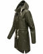 Navahoo Flower of Ocean Damen Jacke B925 Dark Olive Größe S - Gr. 36