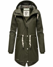 Navahoo Flower of Ocean Damen Jacke B925 Dark Olive Größe XL - Gr. 42