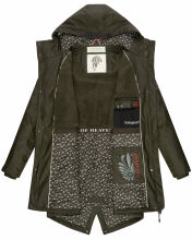 Navahoo Flower of Ocean Damen Jacke B925 Dark Olive Größe XL - Gr. 42