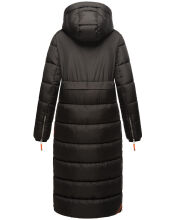Navahoo Kristallblume Damen Winterjacke lang B926 Schwarz Größe L - Gr. 40
