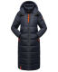 Navahoo Kristallblume Damen Winterjacke lang B926 Navy Größe XS - Gr. 34