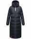 Navahoo Kristallblume Damen Winterjacke lang B926 Navy Größe S - Gr. 36