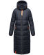 Navahoo Kristallblume Damen Winterjacke lang B926 Navy Größe M - Gr. 38