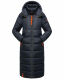Navahoo Kristallblume Damen Winterjacke lang B926 Navy Größe XXL - Gr. 44