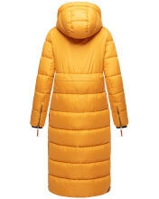 Navahoo Kristallblume Damen Winterjacke lang B926 Gelb Größe S - Gr. 36