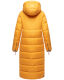 Navahoo Kristallblume Damen Winterjacke lang B926 Gelb Größe S - Gr. 36