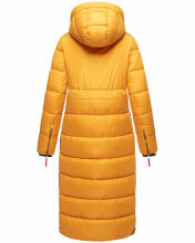 Navahoo Kristallblume Damen Winterjacke lang B926 Gelb Größe XL - Gr. 42
