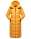 Navahoo Kristallblume Damen Winterjacke lang B926 Gelb Größe XXL - Gr. 44