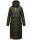 Navahoo Kristallblume Damen Winterjacke lang B926 Dark Olive Größe XXL - Gr. 44