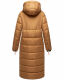Navahoo Kristallblume Damen Winterjacke lang B926 Camel Größe XS - Gr. 34