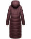 Navahoo Kristallblume Damen Winterjacke lang B926 Weinrot Größe S - Gr. 36