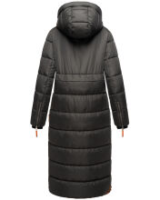 Navahoo Kristallblume Damen Winterjacke lang B926 Anthrazit Größe XS - Gr. 34