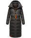 Navahoo Kristallblume Damen Winterjacke lang B926 Anthrazit Größe XS - Gr. 34