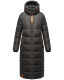 Navahoo Kristallblume Damen Winterjacke lang B926 Anthrazit Größe XS - Gr. 34