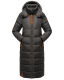 Navahoo Kristallblume Damen Winterjacke lang B926 Anthrazit Größe XS - Gr. 34