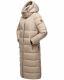Navahoo Kristallblume Damen Winterjacke lang B926 Taupe Größe XXL - Gr. 44