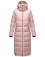 Navahoo Kristallblume Damen Winterjacke lang B926 Rosa Größe XS - Gr. 34