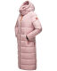 Navahoo Kristallblume Damen Winterjacke lang B926 Rosa Größe XS - Gr. 34