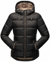 Marikoo Leandraa Damen Winter Jacke B927 Schwarz Größe 34 - Gr. 34