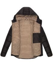 Marikoo Leandraa Damen Winter Jacke B927 Schwarz Größe 34 - Gr. 34