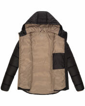 Marikoo Leandraa Damen Winter Jacke B927 Schwarz Größe 36 - Gr. 36