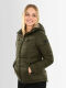 Marikoo Leandraa Damen Winter Jacke B927 Olive Größe 34 - Gr. 34