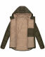 Marikoo Leandraa Damen Winter Jacke B927 Olive Größe 34 - Gr. 34