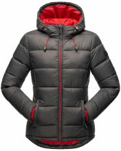 Marikoo Leandraa Damen Winter Jacke B927 Anthrazit Größe 34 - Gr. 34
