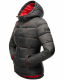 Marikoo Leandraa Damen Winter Jacke B927 Anthrazit Größe 34 - Gr. 34