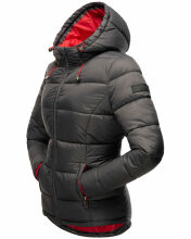 Marikoo Leandraa Damen Winter Jacke B927 Anthrazit Größe 38 - Gr. 38