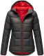 Marikoo Leandraa Damen Winter Jacke B927 Anthrazit Größe 38 - Gr. 38