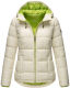Marikoo Leandraa Damen Winter Jacke B927 Offwhite Größe 34 - Gr. 34