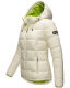 Marikoo Leandraa Damen Winter Jacke B927 Offwhite Größe 34 - Gr. 34