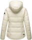 Marikoo Leandraa Damen Winter Jacke B927 Offwhite Größe 34 - Gr. 34