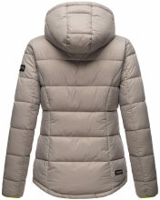 Marikoo Leandraa Damen Winter Jacke B927 Zink Grau Größe 34 - Gr. 34