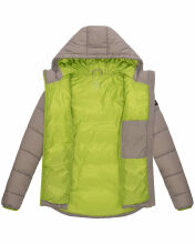 Marikoo Leandraa Damen Winter Jacke B927 Zink Grau Größe 34 - Gr. 34
