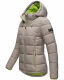 Marikoo Leandraa Damen Winter Jacke B927 Zink Grau Größe 34 - Gr. 34