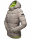 Marikoo Leandraa Damen Winter Jacke B927 Zink Grau Größe 34 - Gr. 34